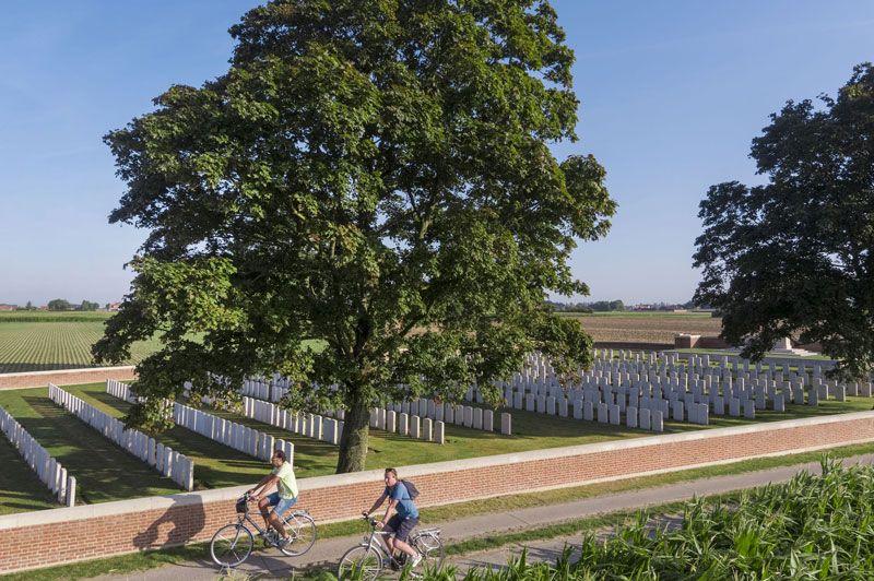 Ieperboog 14-18 fietsroute