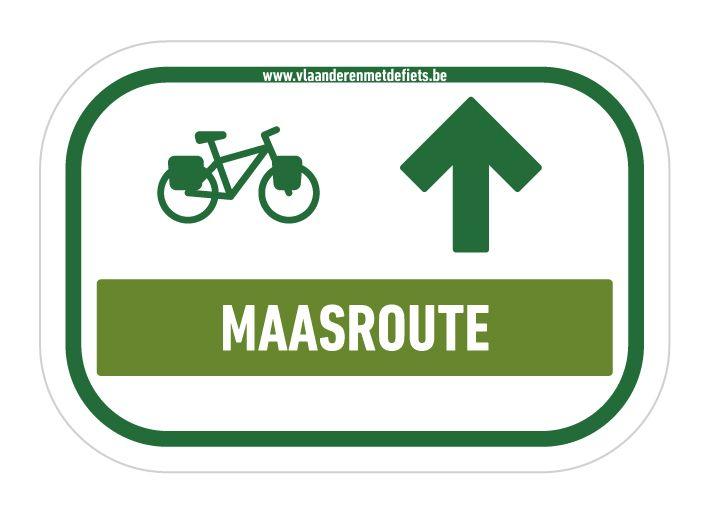 Maasroute icoonfietsroute