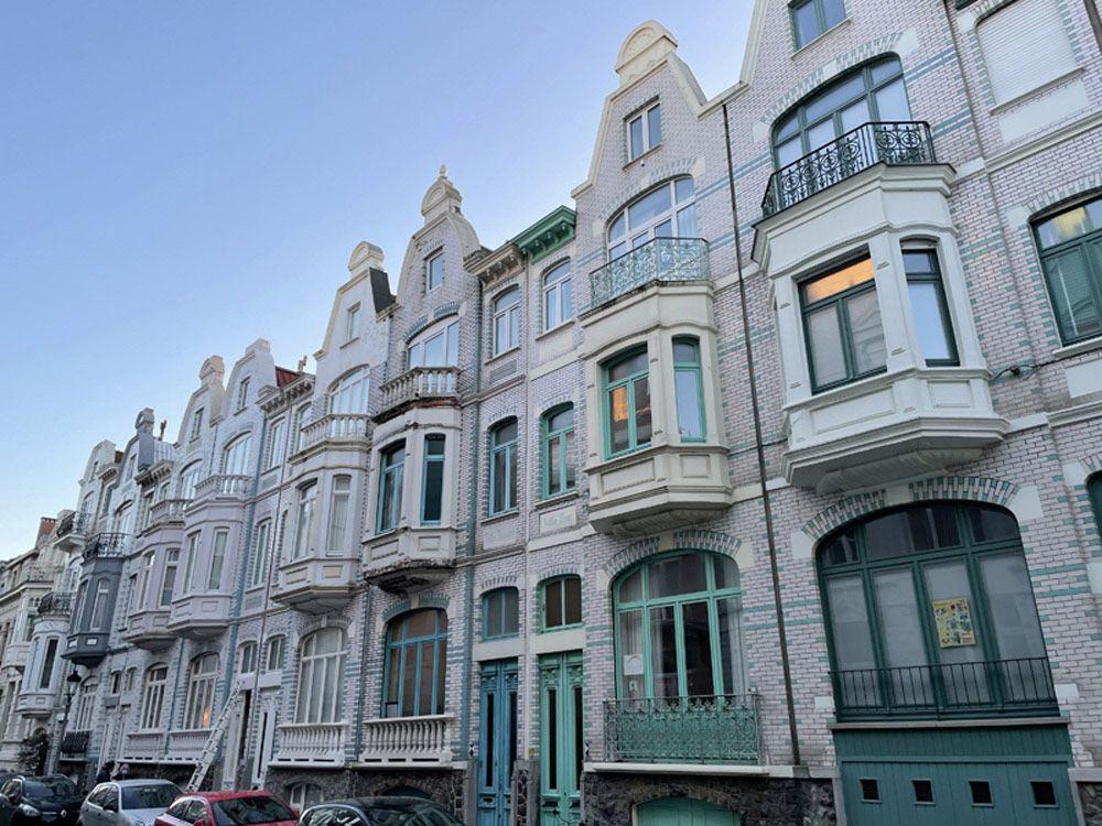 Oude herenhuizen in Oostende