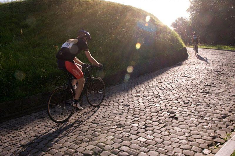 Ronde van Vlaanderen fietsroute - rode lus