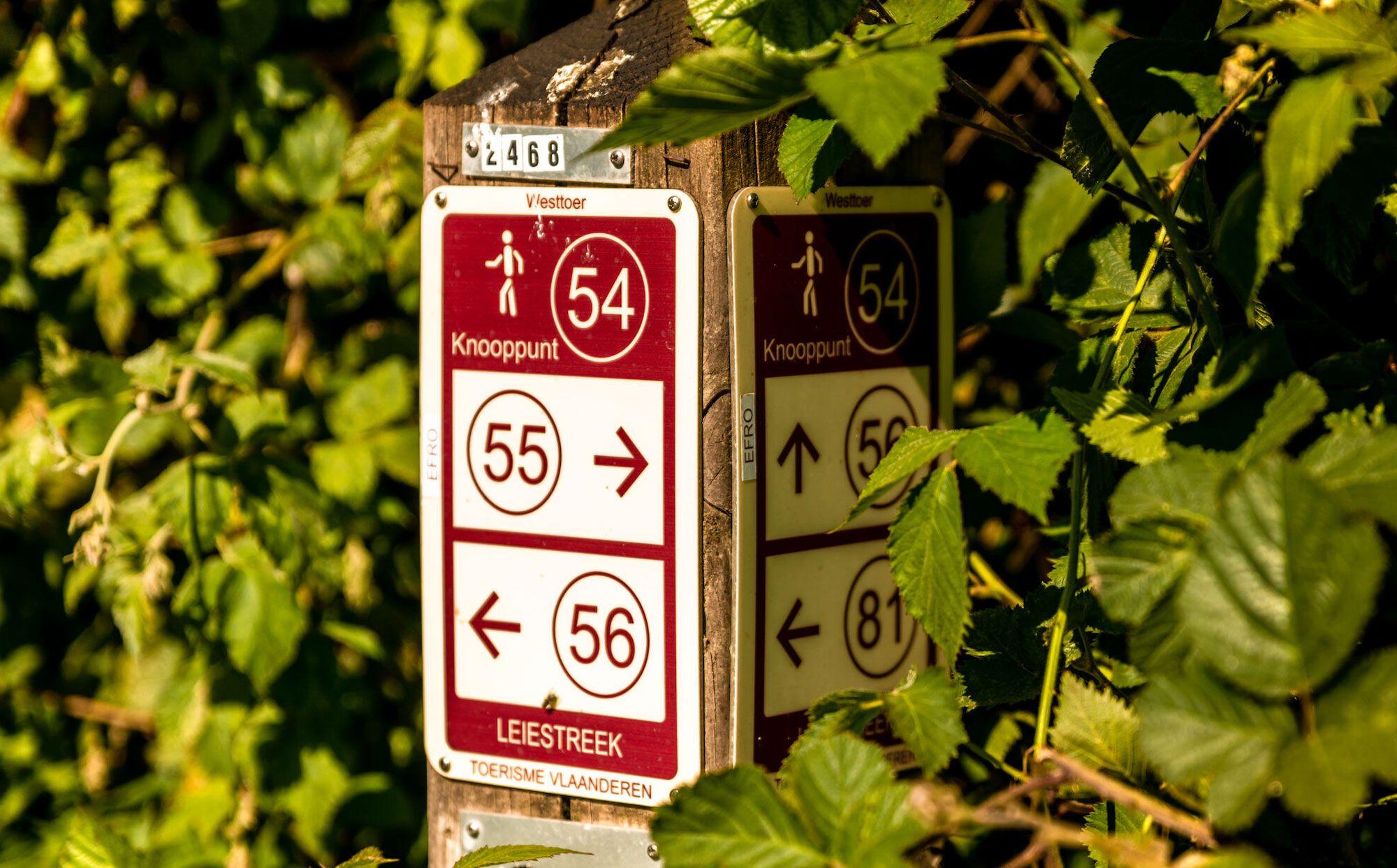 Wandelroutes in Zwevegem