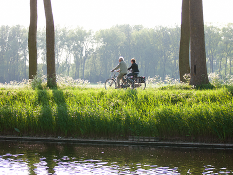 Blankenberge - Sluis door de Damse polders