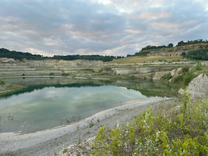 Groeve wandelroute Sint-Pietersberg bij Maastricht 7km (geel)