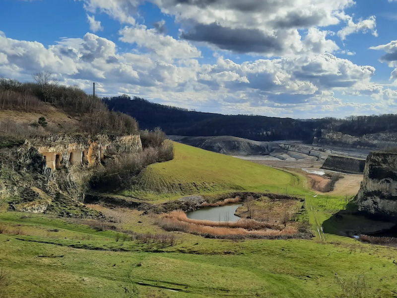 Wandelroute Sint-Pietersberg bij Maastricht 5,4km (groen)