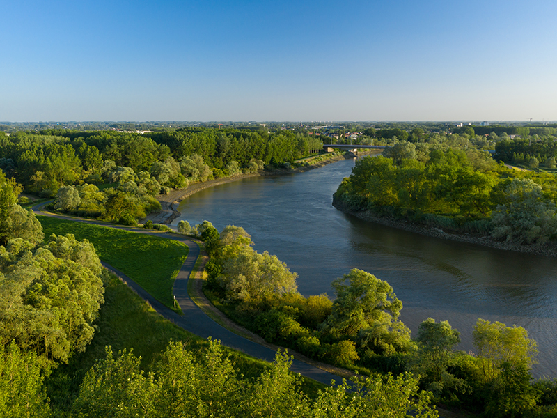 Vlassenbroek wandelroute
